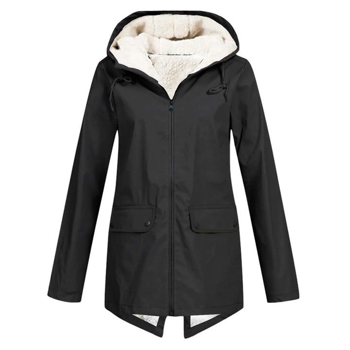 Parka Imperméable Sherpa Pour Femme Hiver