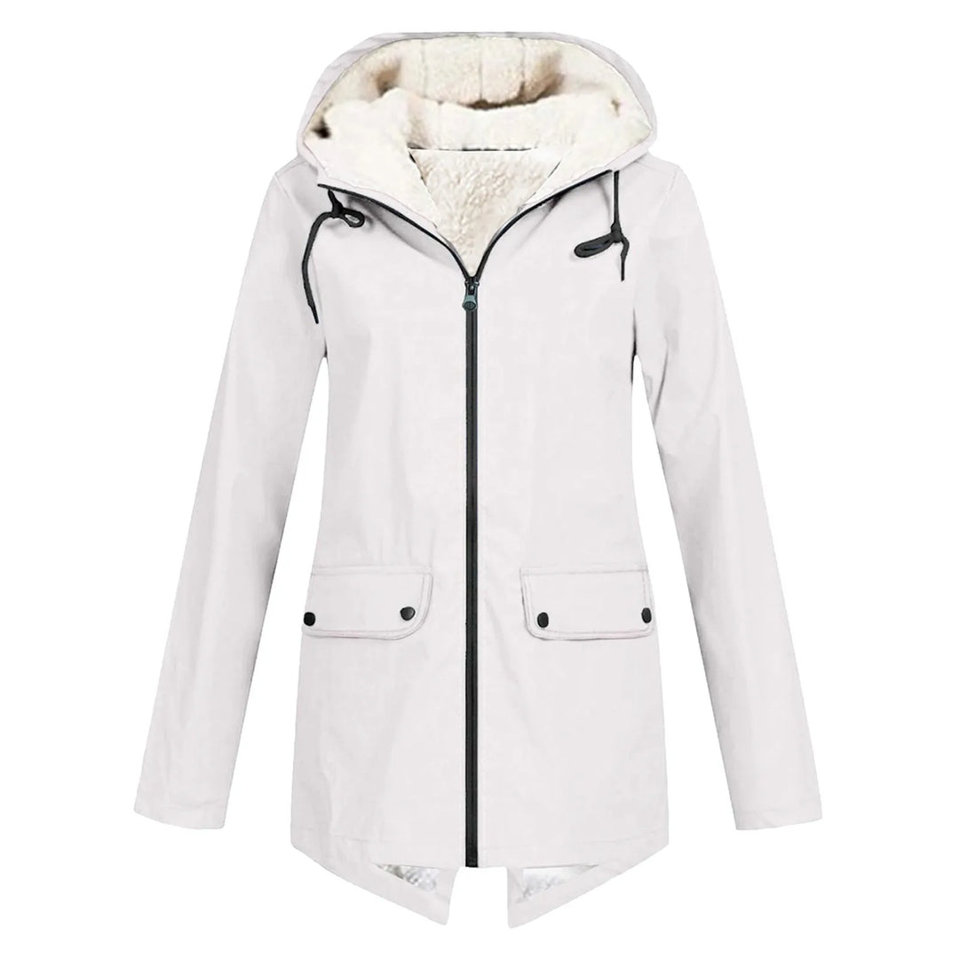 Parka Imperméable Sherpa Pour Femme Hiver
