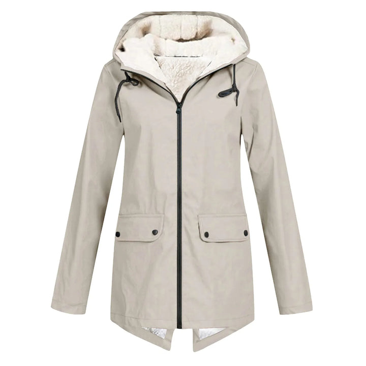 Parka Imperméable Sherpa Pour Femme Hiver