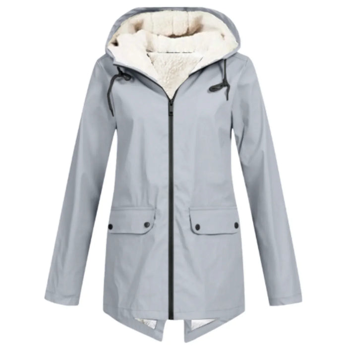 Parka Imperméable Sherpa Pour Femme Hiver