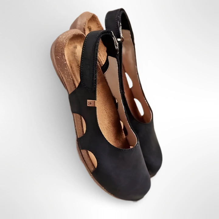 Sandales Plates Femme Bride Arrière Confortables