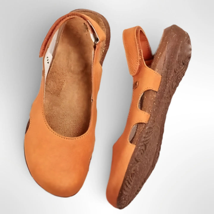 Sandales Plates Femme Bride Arrière Confortables