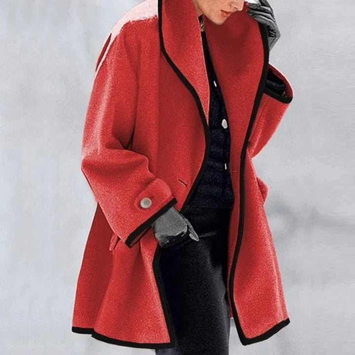 Elegant Women’s Open-Front Trench Coat