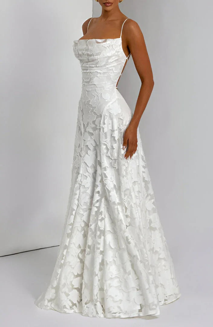 Robe Maxi Bretelles Femme Soirée