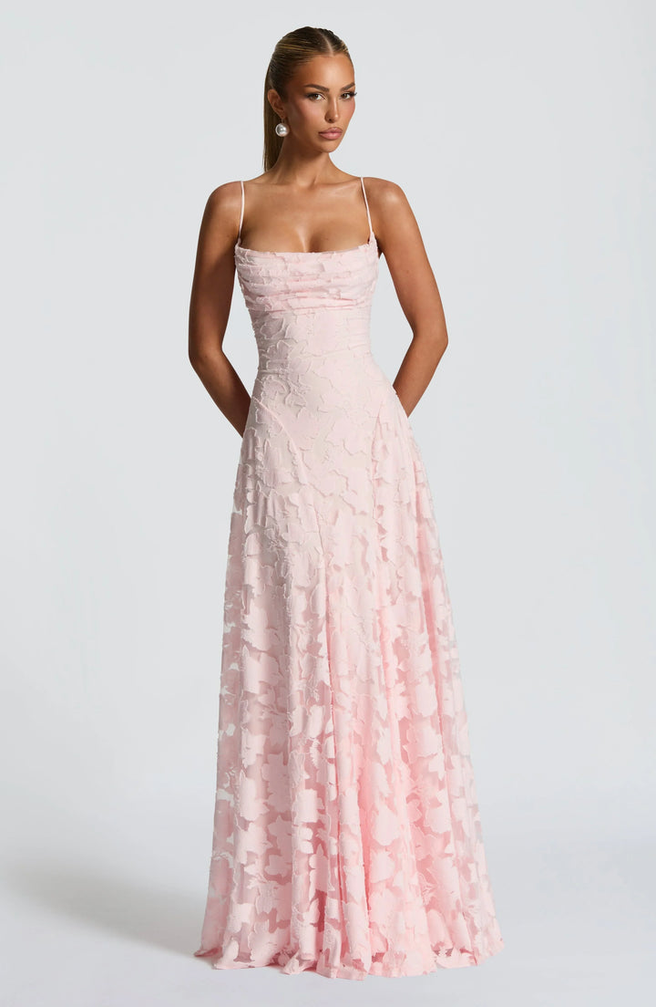 Robe Maxi Bretelles Femme Soirée