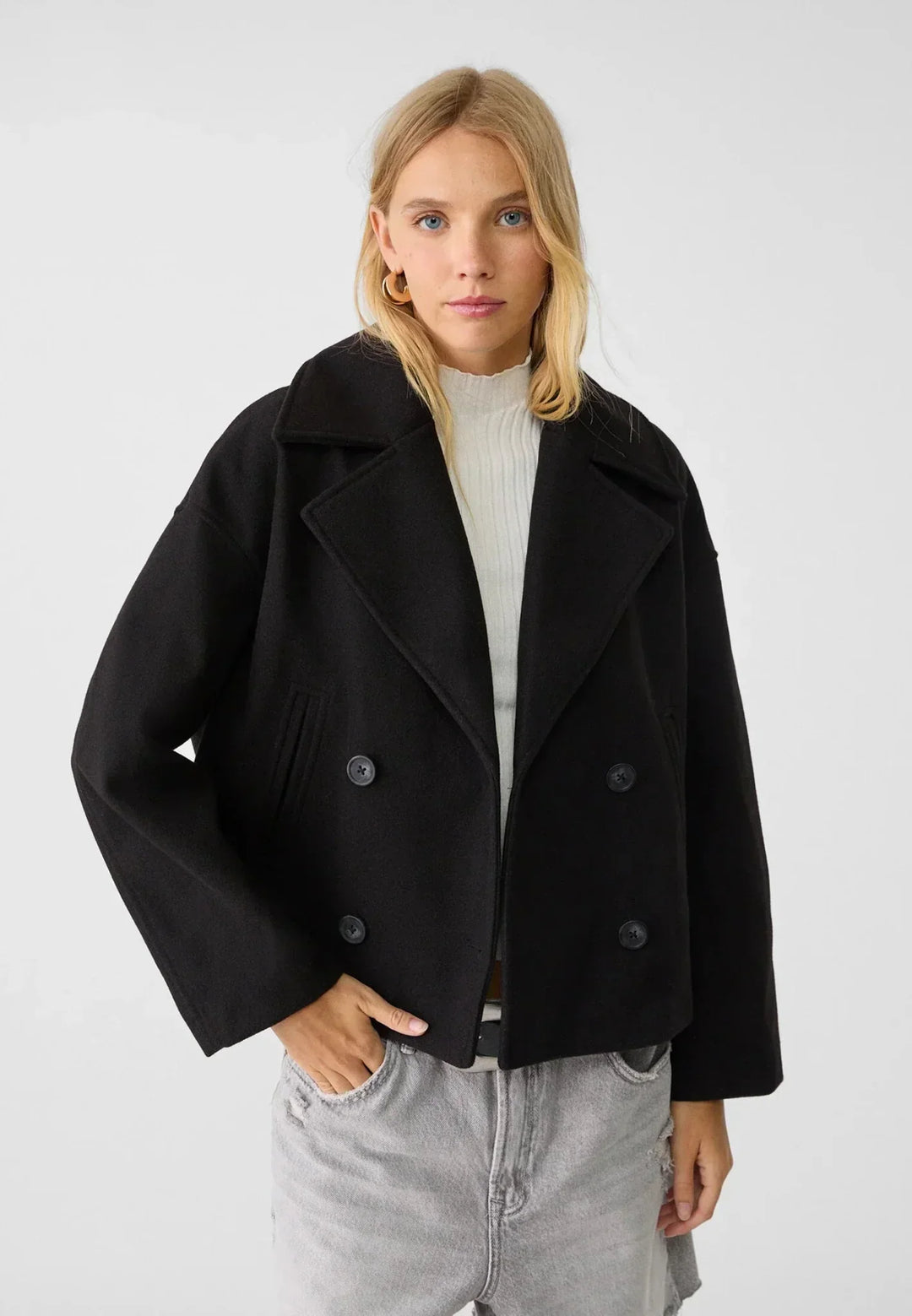 Veste Croisée Femme Confortable Bureau