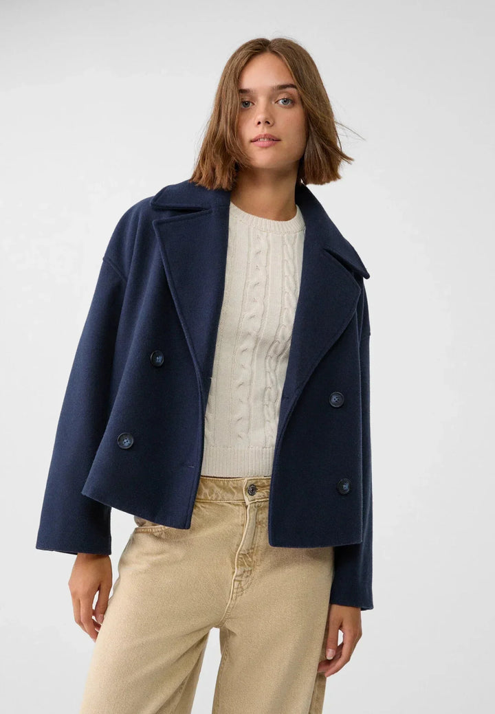 Veste Croisée Femme Confortable Bureau