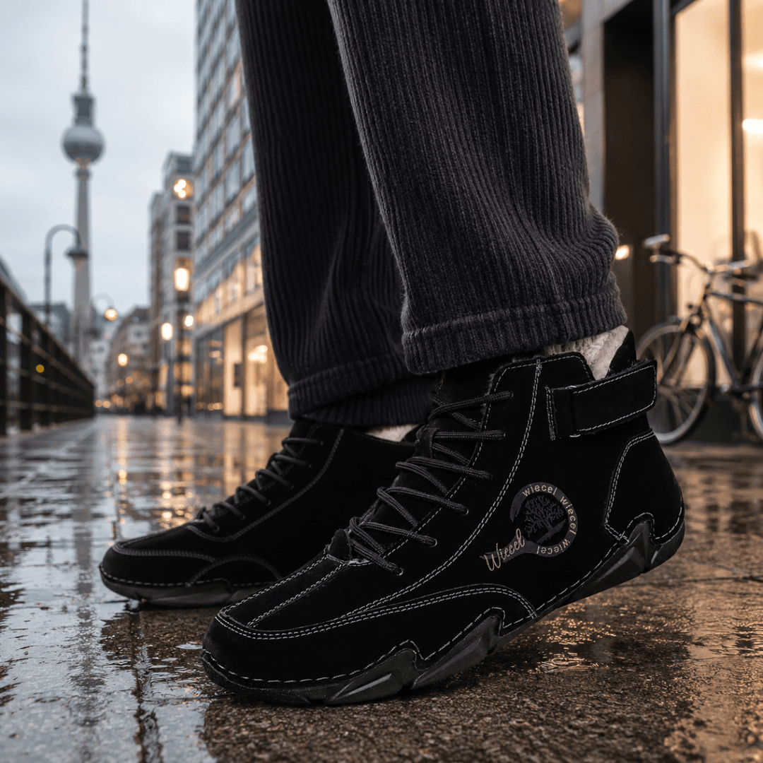 Chaussures Montantes Pour Homme Style Rétro et Urbain