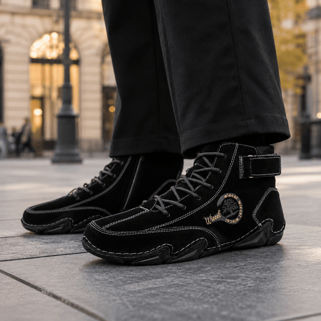 Chaussures Montantes Pour Homme Style Rétro et Urbain