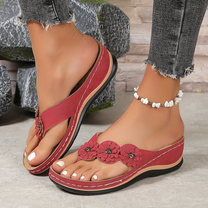 Sandales Compensées Confort Femme
