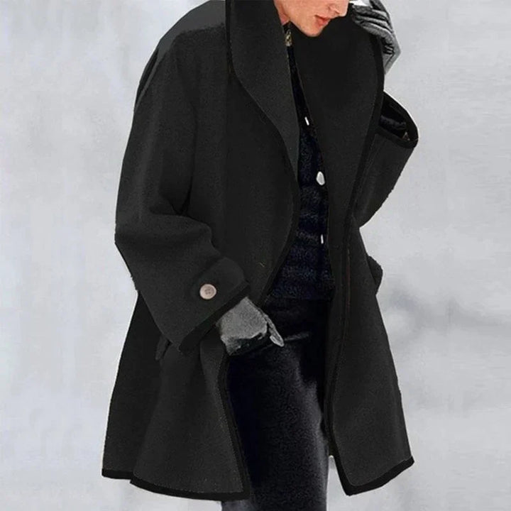 Elegant Women’s Open-Front Trench Coat